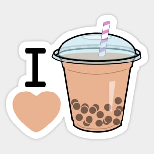 I Lubba Bubble Tea Third Culture Series Sticker